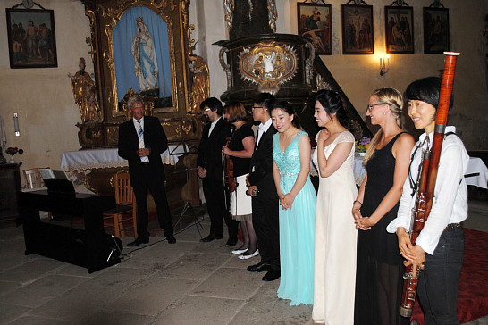 Varhanní koncert v kadovském kostele 25. 7. 2015