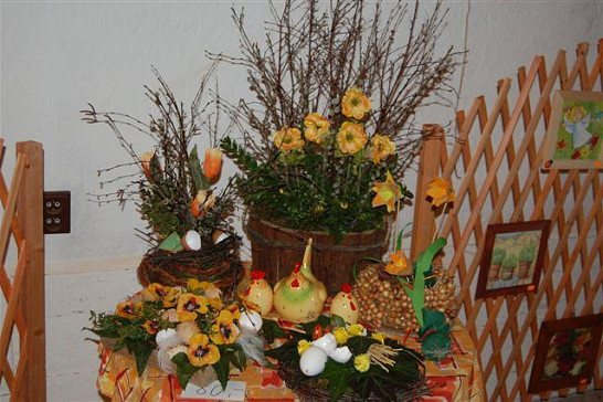 Velikonoční výstava ve tvrzi v Kadově 2009