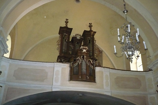 Historie a stav varhan v kostele v Kadově 11. 8. 2018