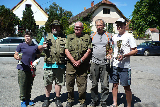 Rybářské závody ve Lnářském Málkově dne 7. 7. 2018