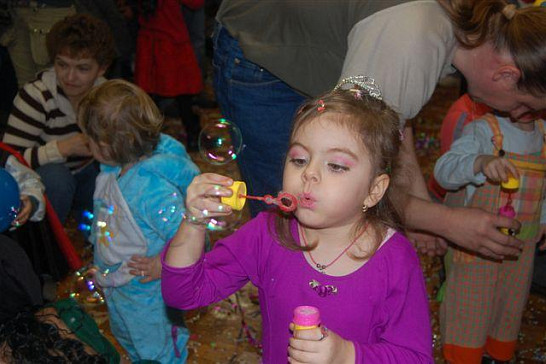 Dětský maškarní bál v Kadově 2009