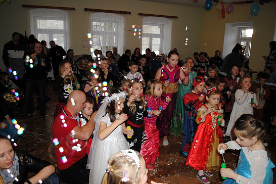 Dětský maškarní bál v Kadově 2019