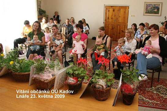  Vítání našich občánků ve Lnářích 2009