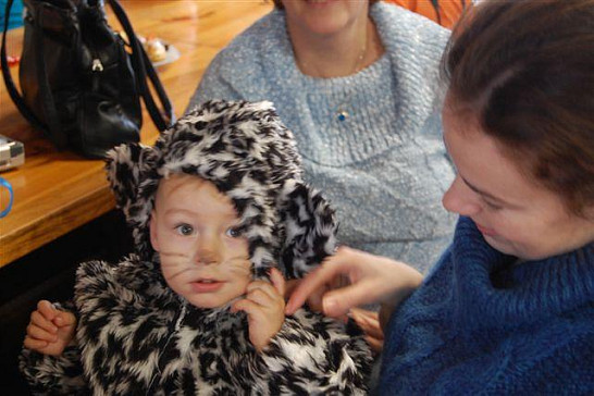 Dětský maškarní bál v Kadově 2010