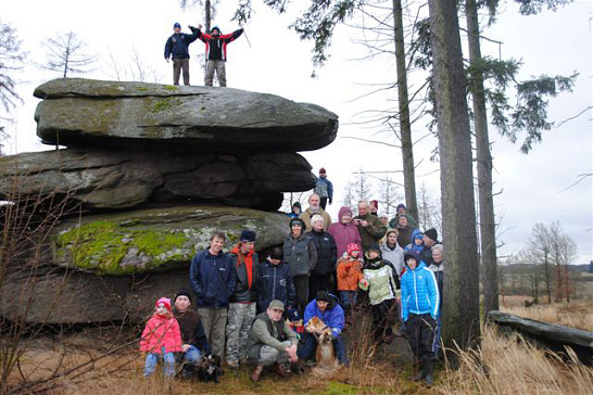 Novoroční pochod v Kadově
