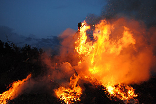 Pálení čarodějnic v Kadově