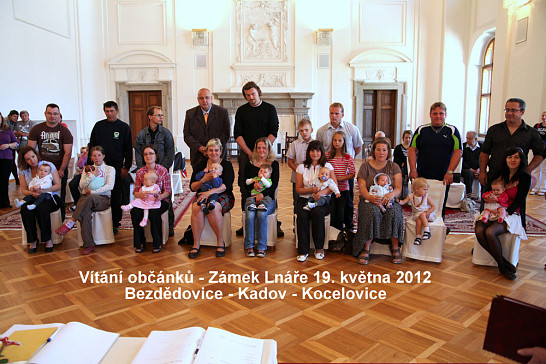 Vítání občánků ve Lnářích