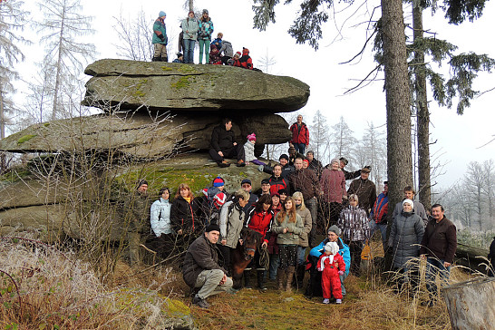 Novoroční pochod v Kadově 2014