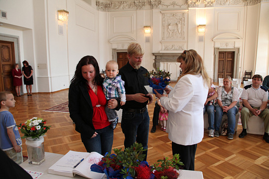 Vítání kadovských občánků - duben 2014