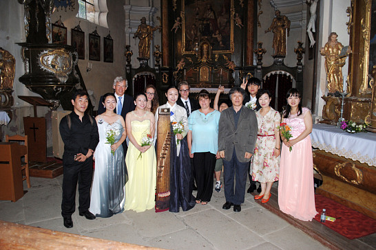  Koncert duchovní hudby v kadovském kostele sv. Václava 2014